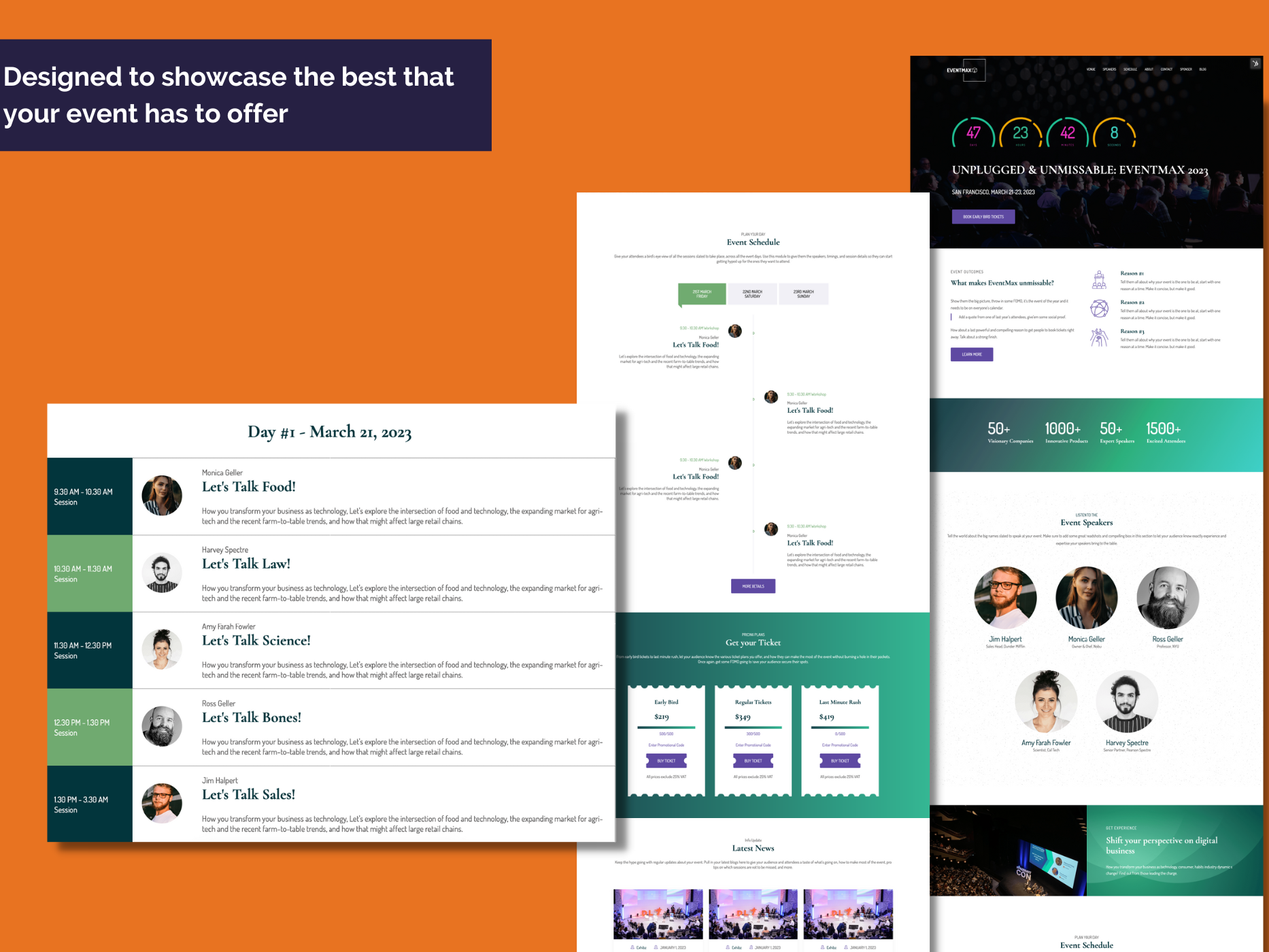 Build your event site in a day